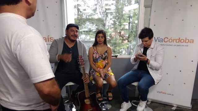 Darío Lazarte, Amorina Alday y Federico Gómez, los tres finalistas de La Voz Argentina que se presentarán en Córdoba junto con sus compañeros\u002E