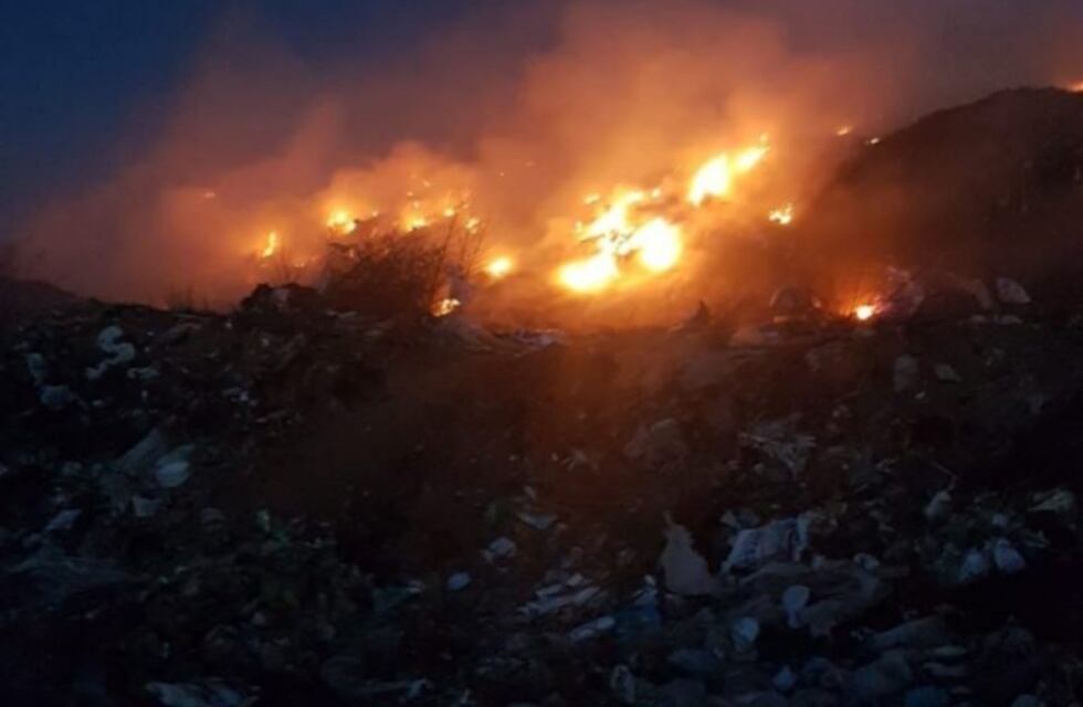 Sancionarán a la Municipalidad de San Luis por el incendio en el basural