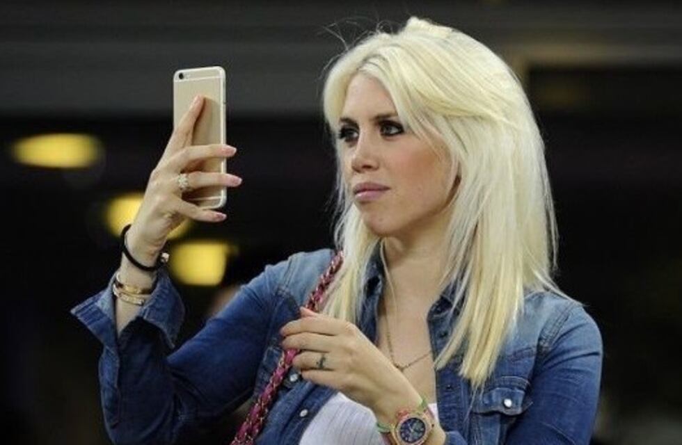 ¡No podía faltar! Wanda Nara dio la nota alentando a la Selección