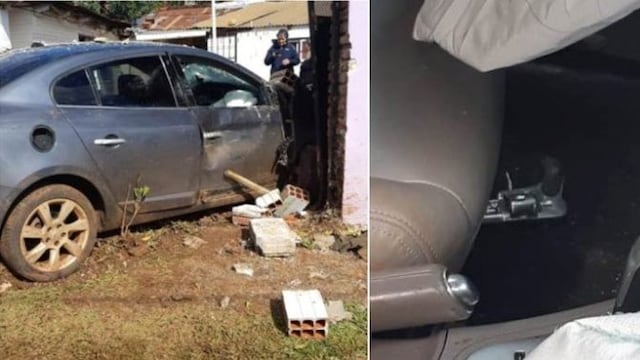 Penitenciarios y Policías detuvieron a un automovilista armado que intentó huir tras protagonizar un choque en Posadas