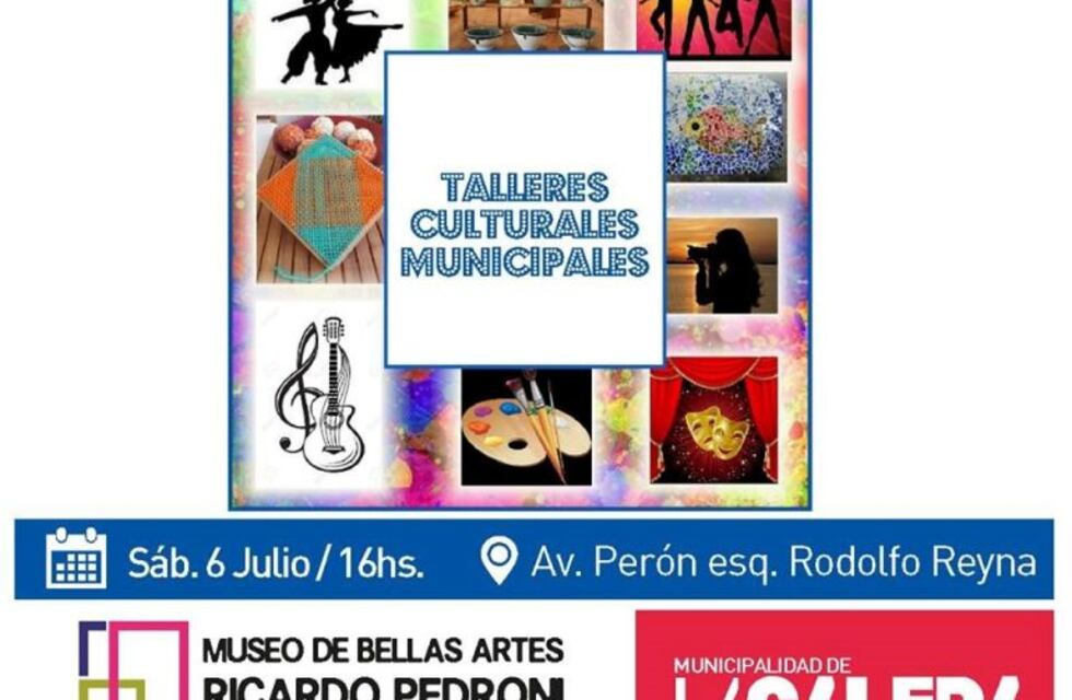 Muestra de talleres culturales municipales