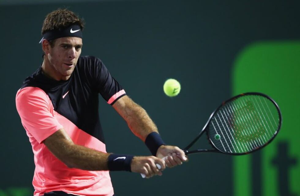 Del Potro venció a Robin Haase y avanzó a la tercera ronda del Masters 1000 de Miami