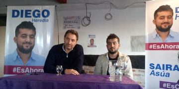 Alta Gracia: el Diputado Pablo Carro visitó la ciudad para apoyar a Diego Heredia
