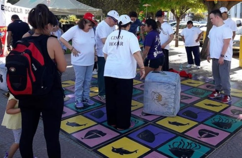 Se realizó la Jornada por la Inclusión en Plaza Belgrano