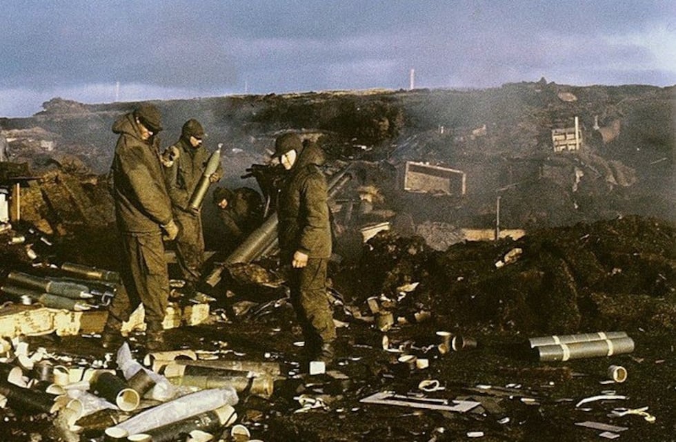 Malvinas, a 37 años: Conmemoran en Córdoba el Bautismo de Fuego del Grupo 4 de Artillería