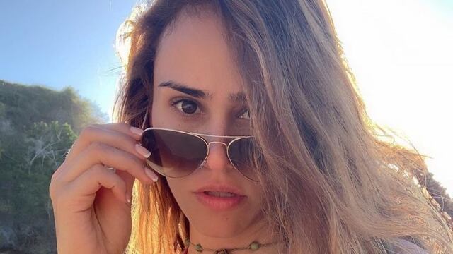 Yanet García sorprendió con un conjunto de encaje blanco.