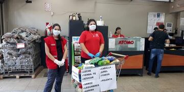 Campaña solidaria de la Cruz Roja San Rafael
