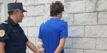 Detenido por Violencia\nCrédito: Policía Gualeguaychú