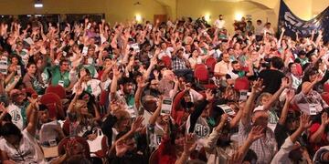 El Congreso de Delegados definió realizar medidas de fuerza\u002E