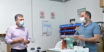 El intendente Luis Castellano en el grupo Inbio