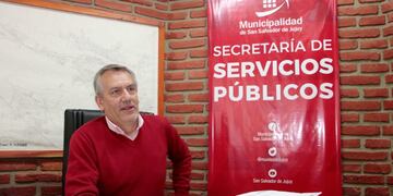 Guillermo Marenco, secretario de Servicios Públicos de la Municipalidad de San Salvador de Jujuy\u002E