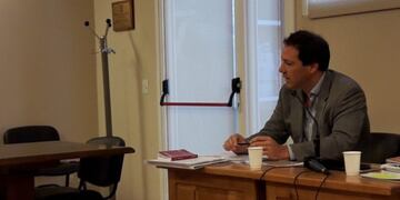 El fiscal Martín Govetto\u002E Fotografía: Gentileza\u002E