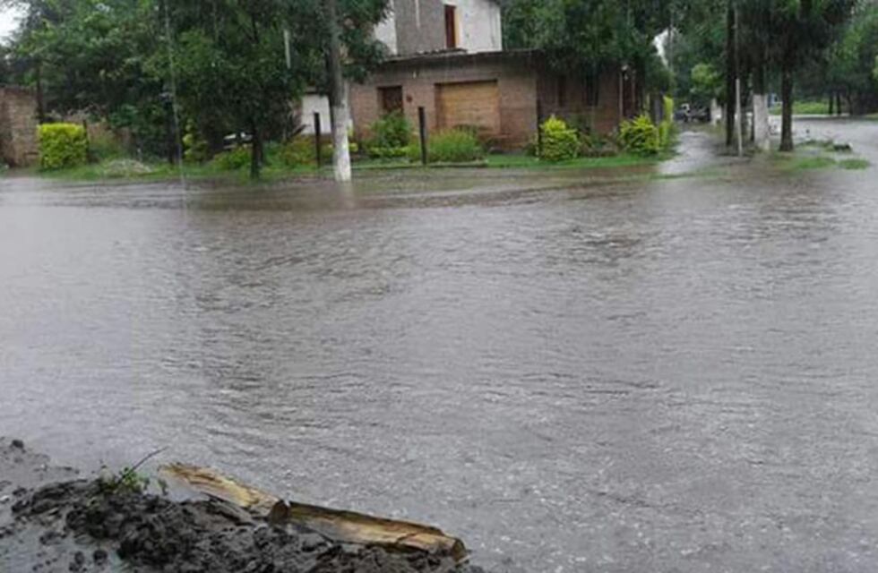El centro y sur de la provincia se vieron afectados por las lluvias