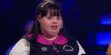 Noelia Garella, la maestra cordobesa con Síndrome de Down que emocionó a todos en Quién Quiere ser Millonario\u002E