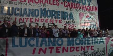 Lanzamiento de candidatos en Monterrico
