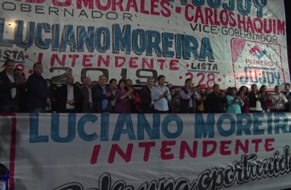 Haquim presentó su candidato a intendente en Monterrico