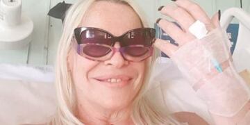 Silvia Süller comparte imágenes de su internación\u002E