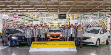 En la planta de Santa Isabel, Córdoba, Renault comenzó la fabricación de los modelos Sandero, Sandero Stepway y Logan\u002E