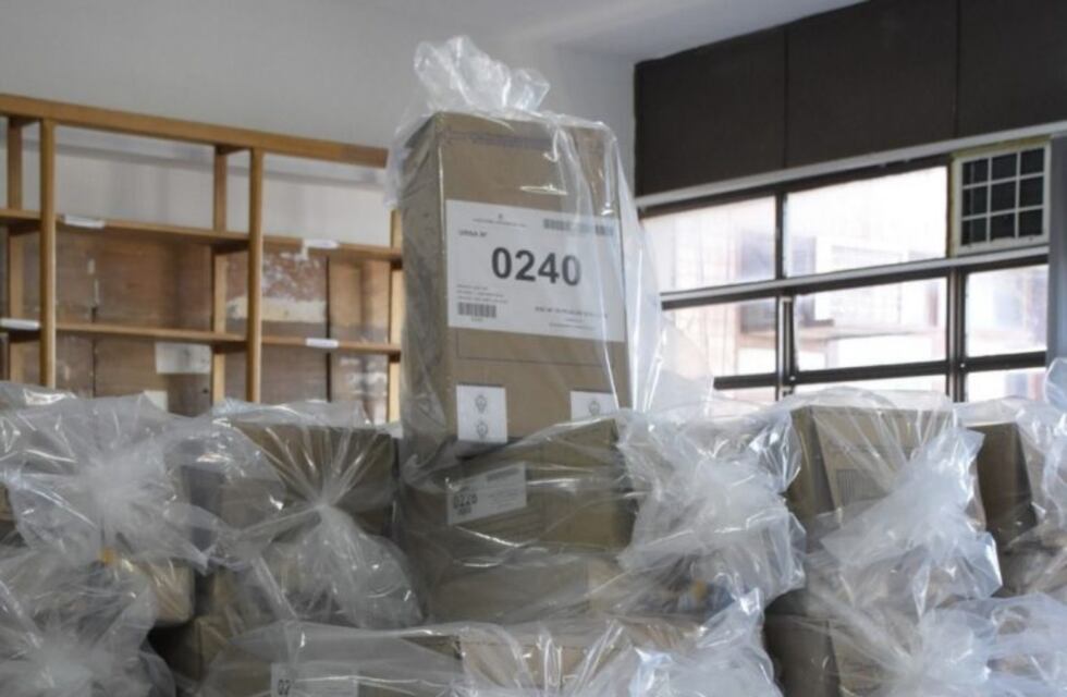 Se distribuyeron temprano las urnas para elección presidencial en la capital de San Luis