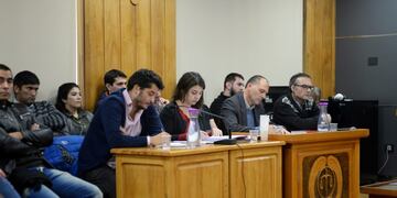 Audiencia de Formulación de Cargos por la causa de las licencias Truchas\u002E Foto: Alfredo Leiva