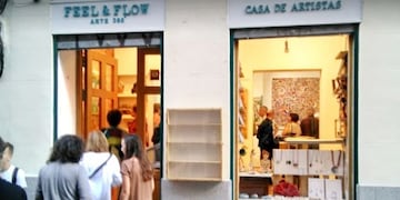 Exposición en Feel & Flow, Madrid (Moreno)