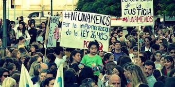 Marcha Ni Una Menos en Paraná\u002E