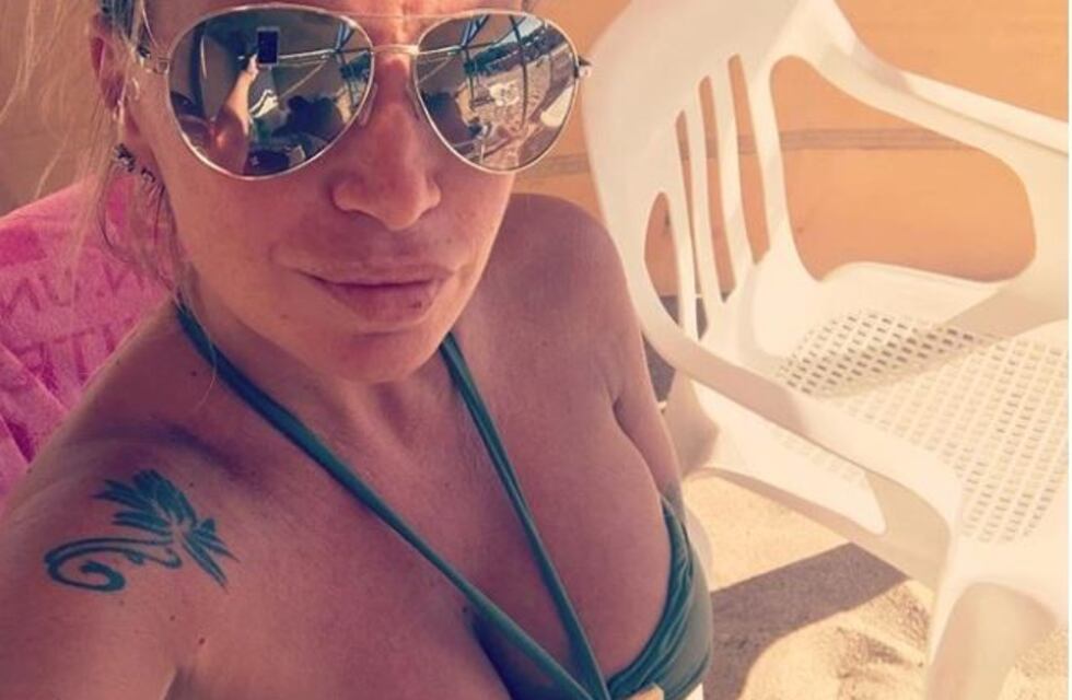 Florencia Peña y su "panza" de verano