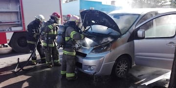 Incendio en Punta Alta