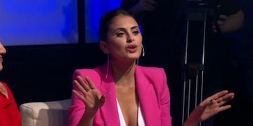 Silvina Luna deslumbró con su escotazo en \