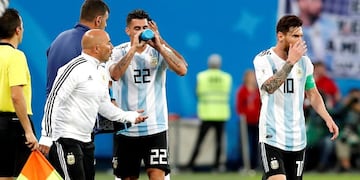 Sampaoli y Messi