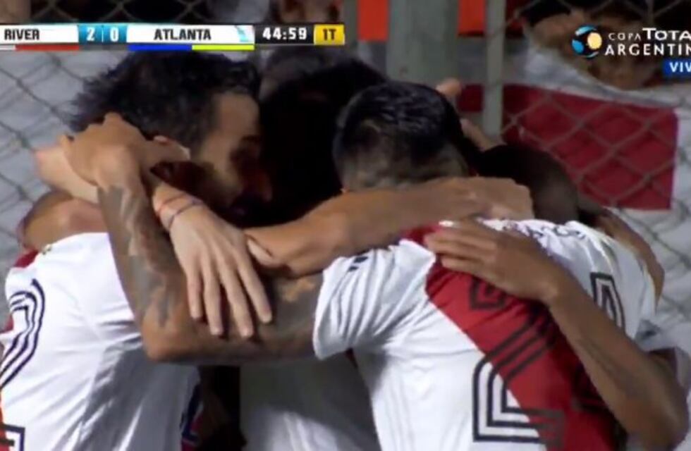 Copa Argentina: River le ganó 4-1 a Atlanta y se metió en la semifinal