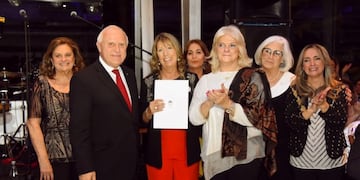 El gobernador asistió a una cena de recaudación en La Fluvial\u002E (@gobsantafe)