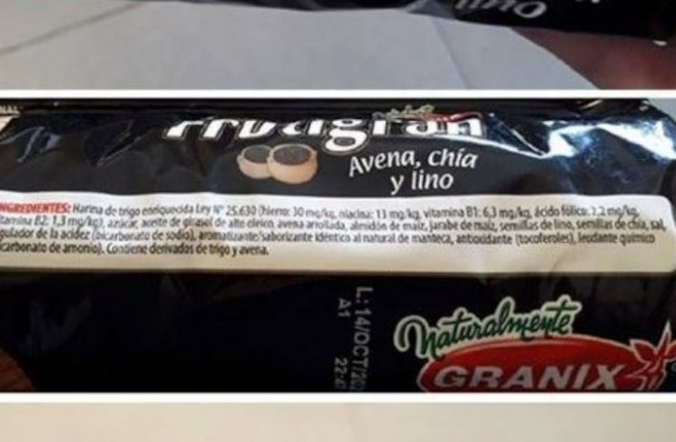La ANMAT retiró del mercado una reconocida marca de galletitas y una harina de maíz