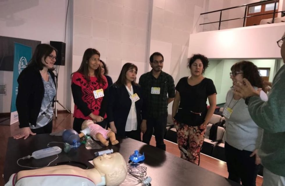 Se realizó la primera capacitación Pals para profesionales pediátricos