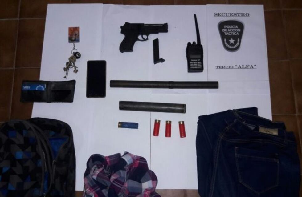 Tres detenidos por disparar con una tumbera en Empalme Graneros