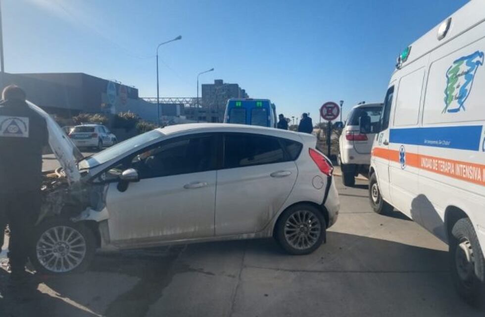 Tras un choque, dos personas resultaron heridas