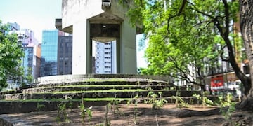 El terreno fue expropiado en 1969, para la Plaza Italia.