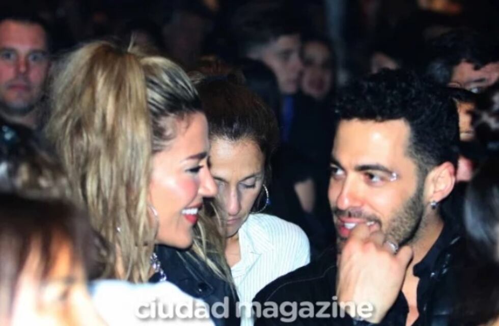 Jimena Barón y Mauro Caiazza tuvieron su primera salida pública