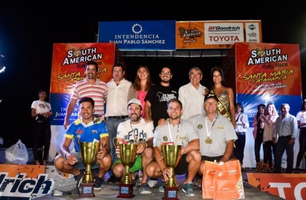 Terminó en Santa María el South American Rally Race