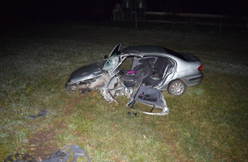 Un médico Forense protagonizó un accidente en la Ruta 20 en estado de ebriedad