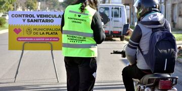 El Municipio reforzó los controles de circulación en todo el Partido (Municipalidad de La Plata)
