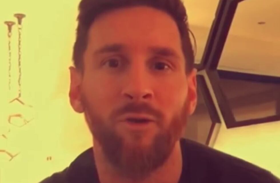 Con el apoyo de un tal Leo: Messi convocó a donar alimentos en una campaña solidaria