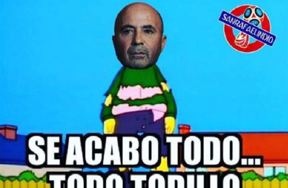 Estos son los memes mendocinos tras la eliminación de Argentina