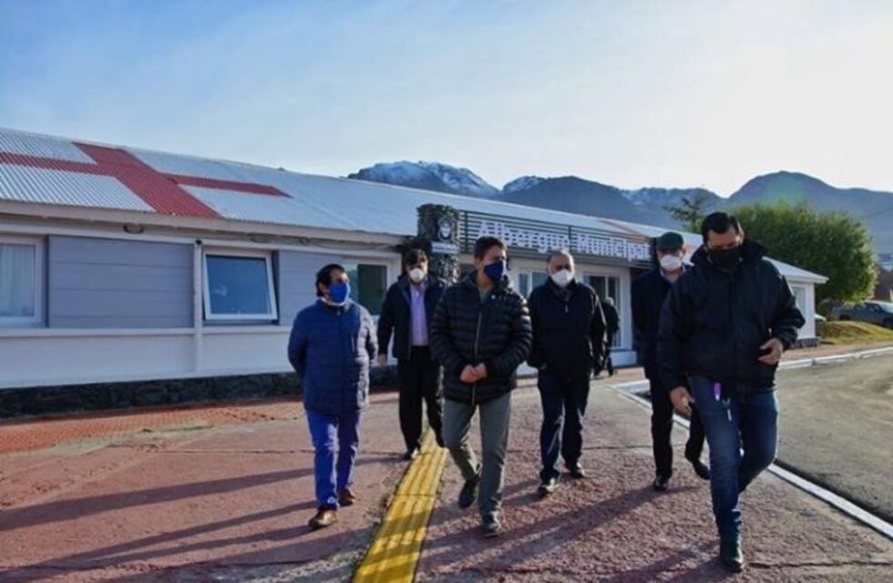 Veteranos de la Guerra de Malvinas recorrieron el Polo Hospitalario de Ushuaia