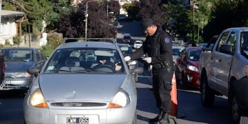 Aumentan los controles policiales en las calles de Bariloche