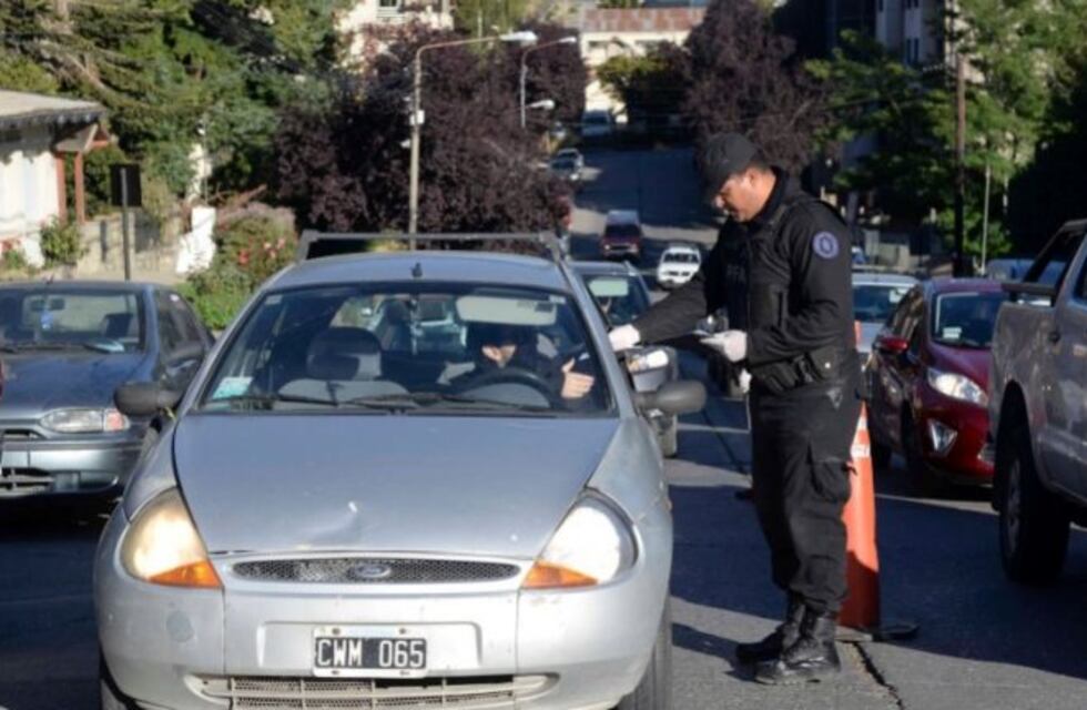 Aumentan los controles policiales en las calles de Bariloche