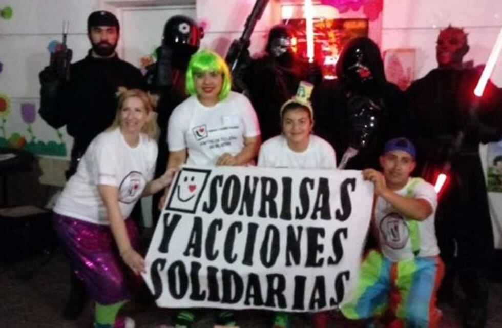 La ONG Sonrisas y Acciones Solidarias participó del Maratón Fest