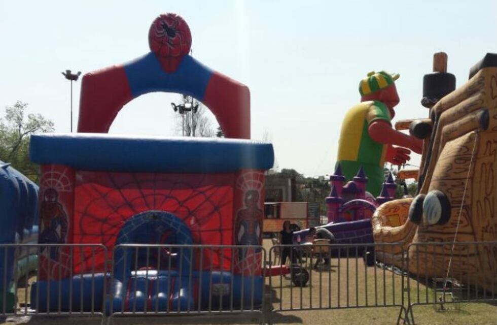 Parque de las Naciones: está habilitado el parque inflable