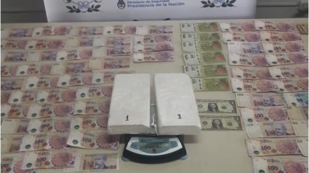 Encontraron dos kilos de cocaína en San Rafael