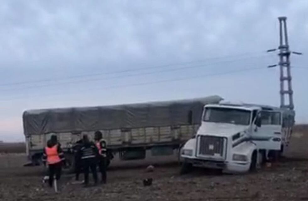 Falleció el camionero accidentado sobre la ruta 158 y autovía 19